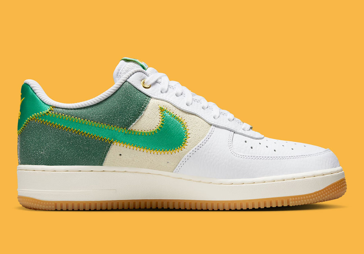 Nike Air Force 1 Low Fir White Light Khaki Stadium Green Ih4961 323 4