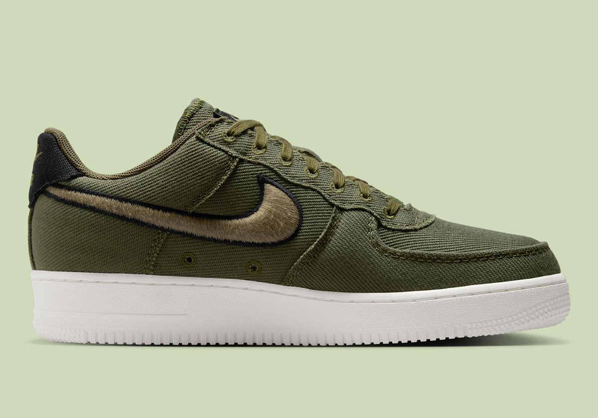 Nike Air Force 1 Low Green Canvas Hv1204 300 7