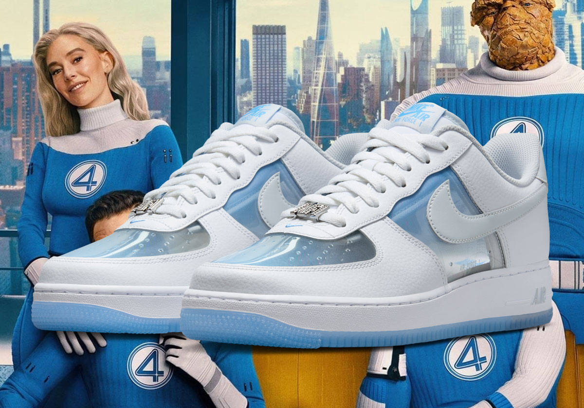 A See-Through Nike Air Force 1 “Invisible Woman 2.0” Is Coming Soon