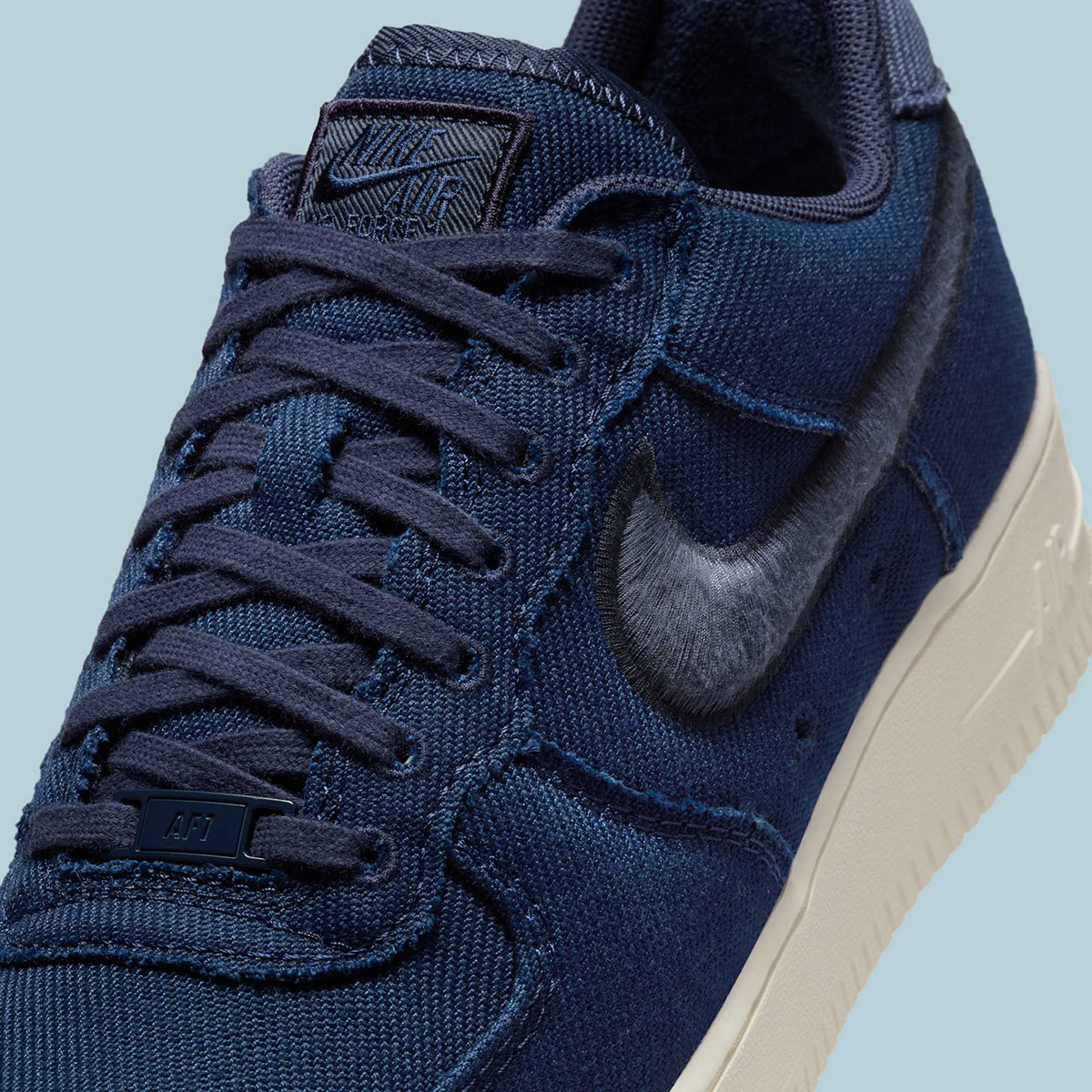 Nike Air Force 1 Low Navy Canvas Hv1204 400 1