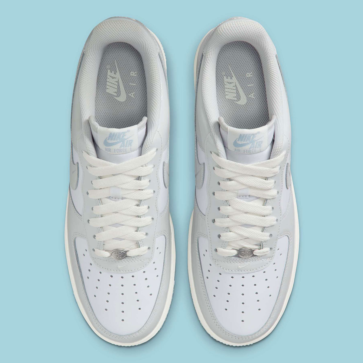 Nike Air Force 1 Low White Sail Light Armory Blue Photon Dust Ih4461 100 8