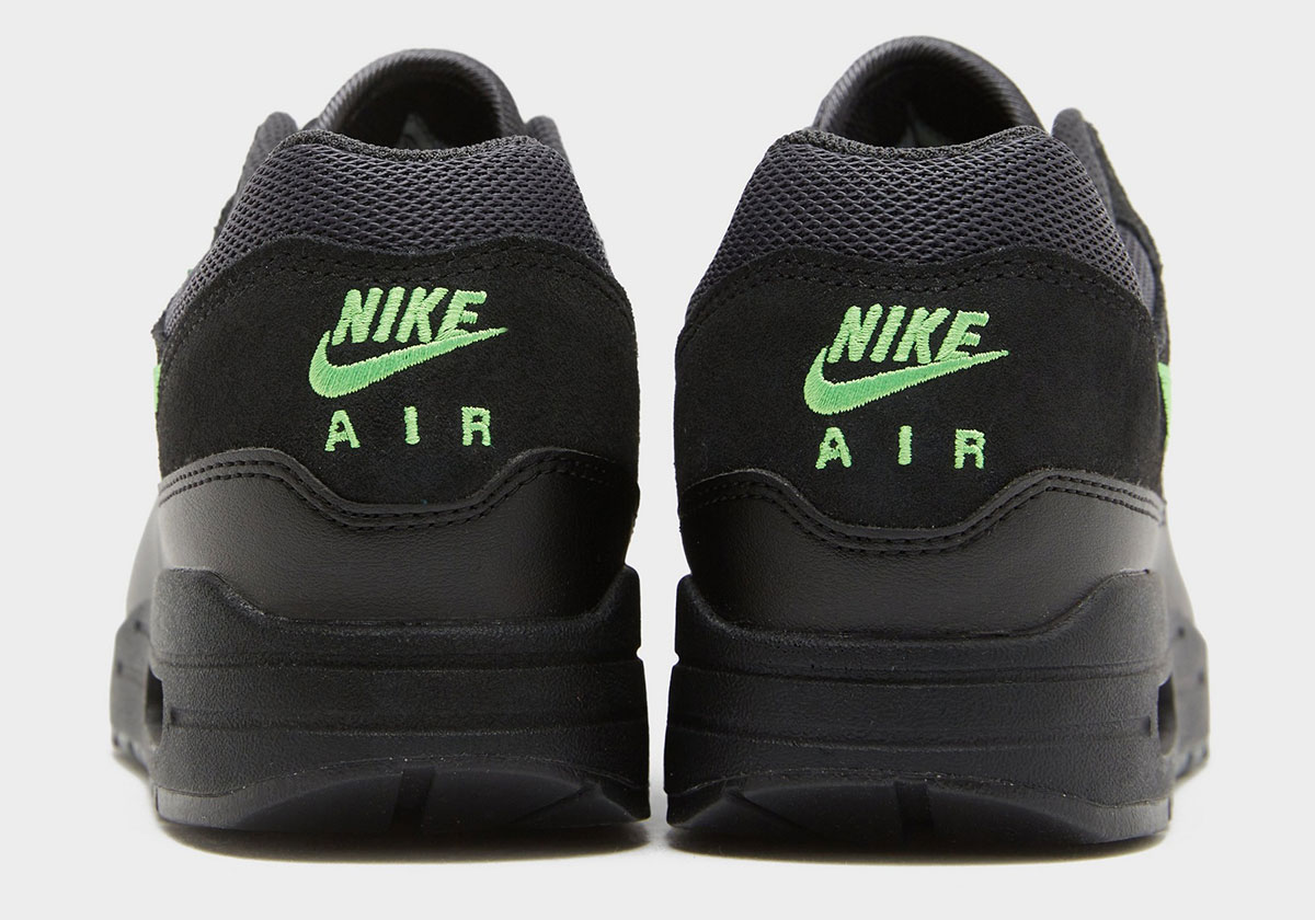 Nike Air Max 1 Gs Black Electric Green 3