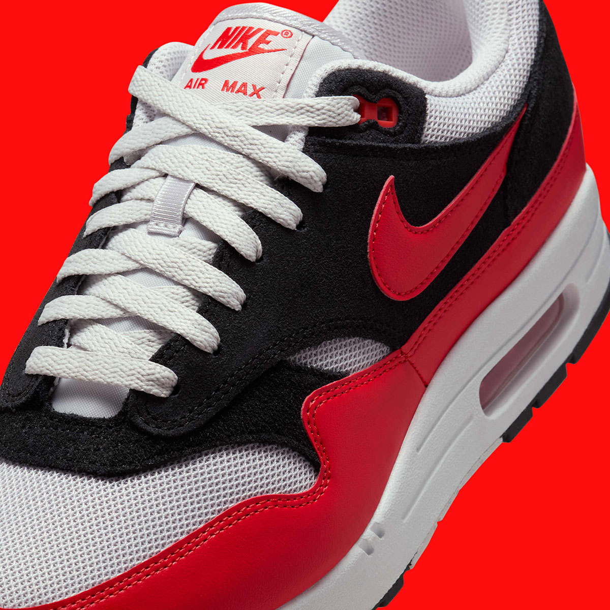 Nike Air Max 1 Vast Grey Light Crimson Black Fz5808 015 5
