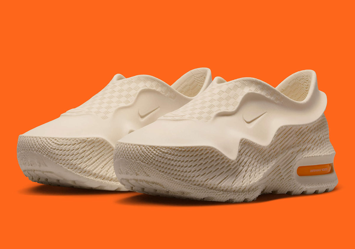 Nike Air Max 1000 Oatmeal Total Orange Hv0234 100 6