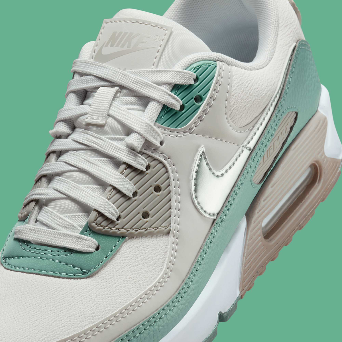 Nike Air Max 90 Cannon White Metallic Silver Hq1783 001 5