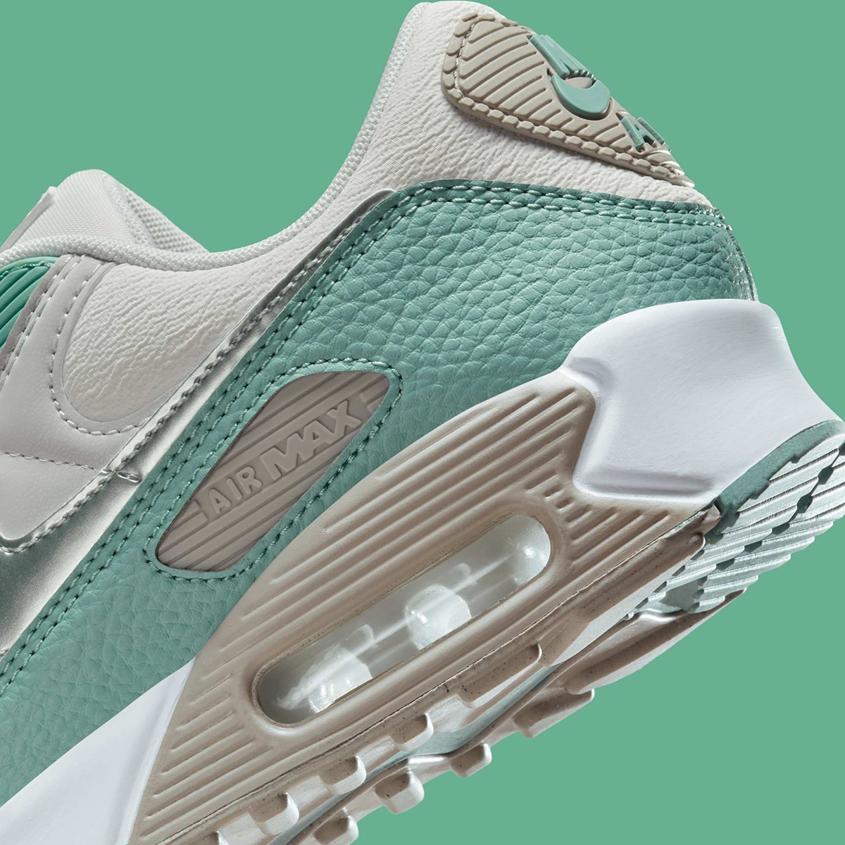Nike Air Max 90 Cannon White Metallic Silver Hq1783 001 6