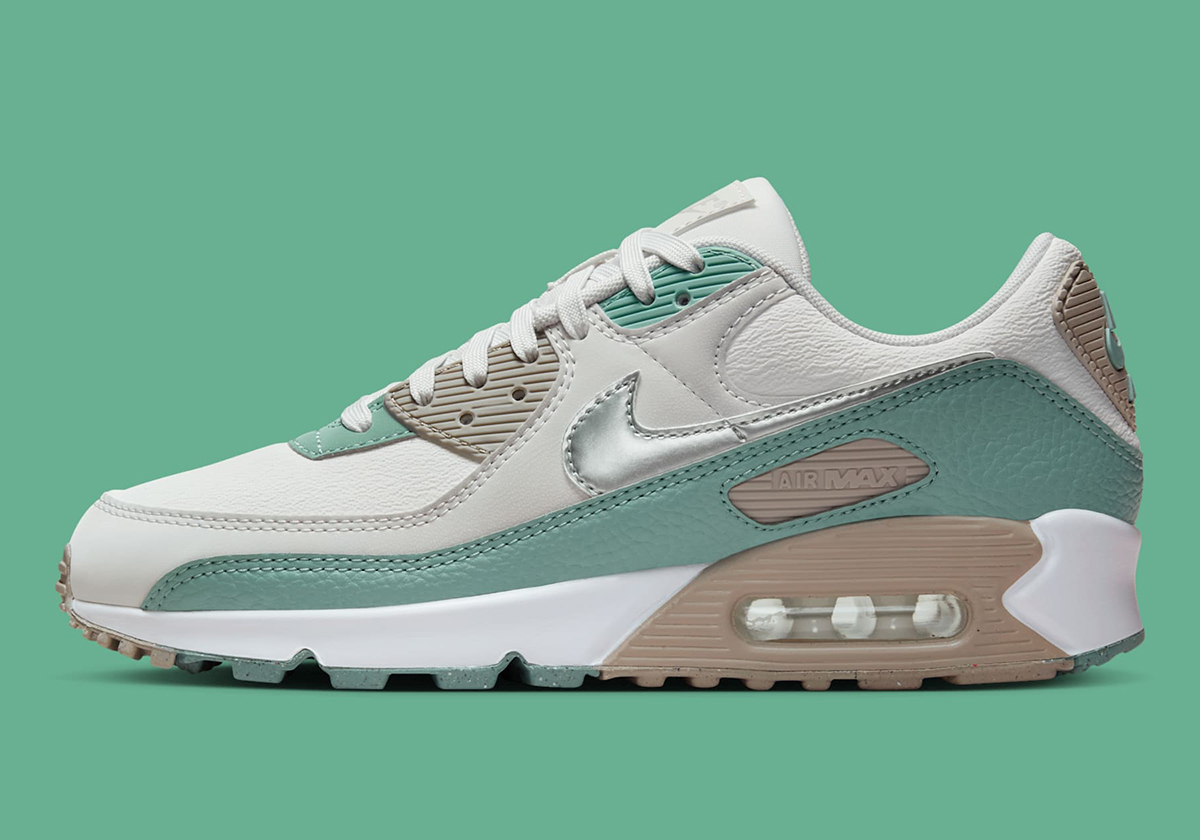 Nike Air Max 90 Cannon White Metallic Silver Hq1783 001 9