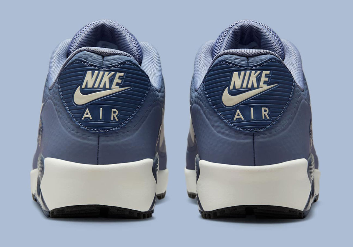 Nike Air Max 90 Golf Ashen Slate Diffused Blue Sail Hv9305 400 8