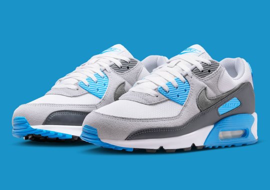 Nike Strikes “Blue Lightning” On The Air Max 90