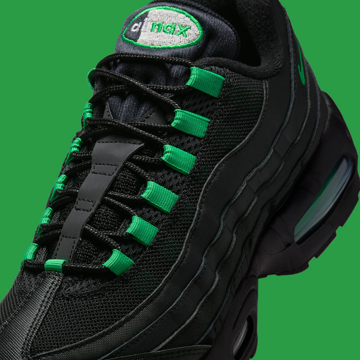 Nike Air Max 95 Og Black Green Shock Ib1667 002 3