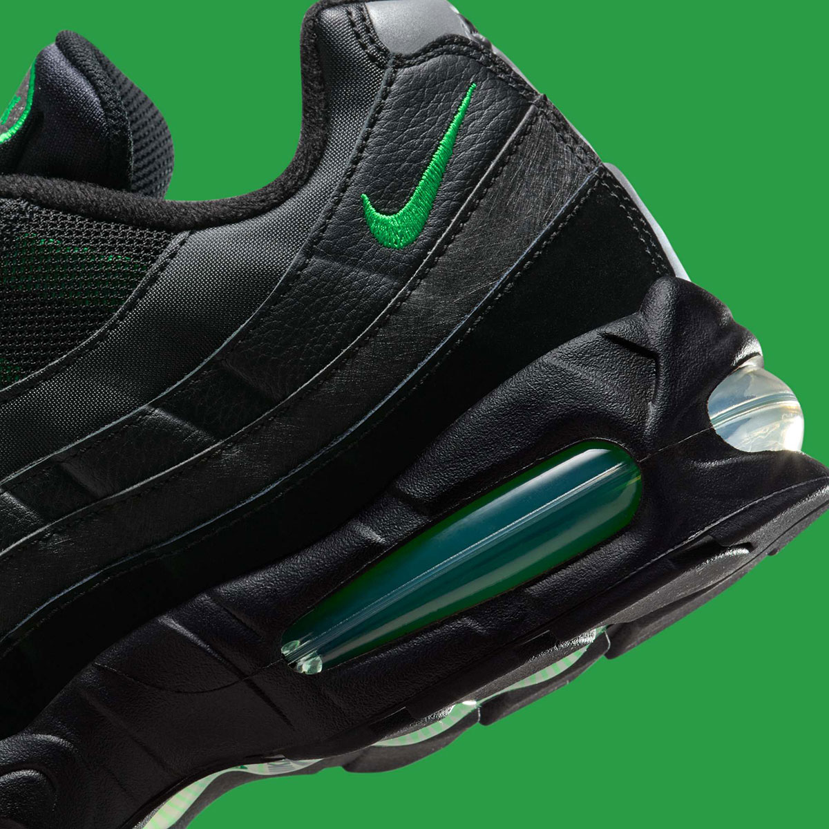 Nike Air Max 95 Og Black Green Shock Ib1667 002 4