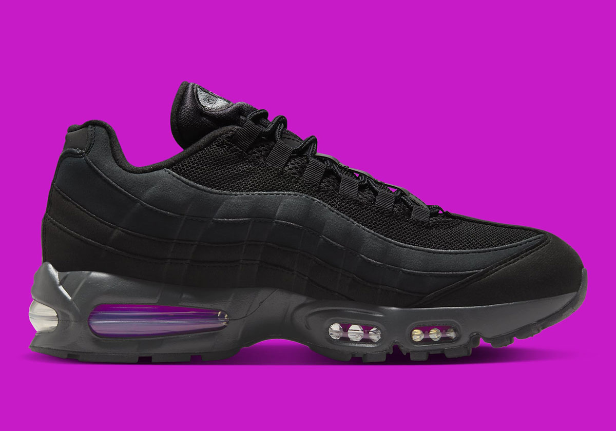 Nike Air Max 95 Og Black Grey Purple Ih4457 001 2
