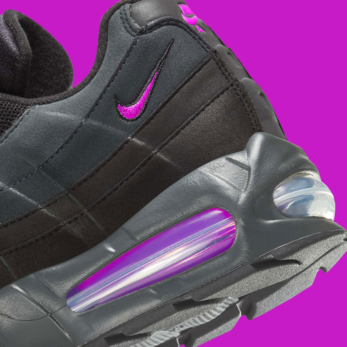 Nike Air Max 95 Og Black Grey Purple Ih4457 001 5