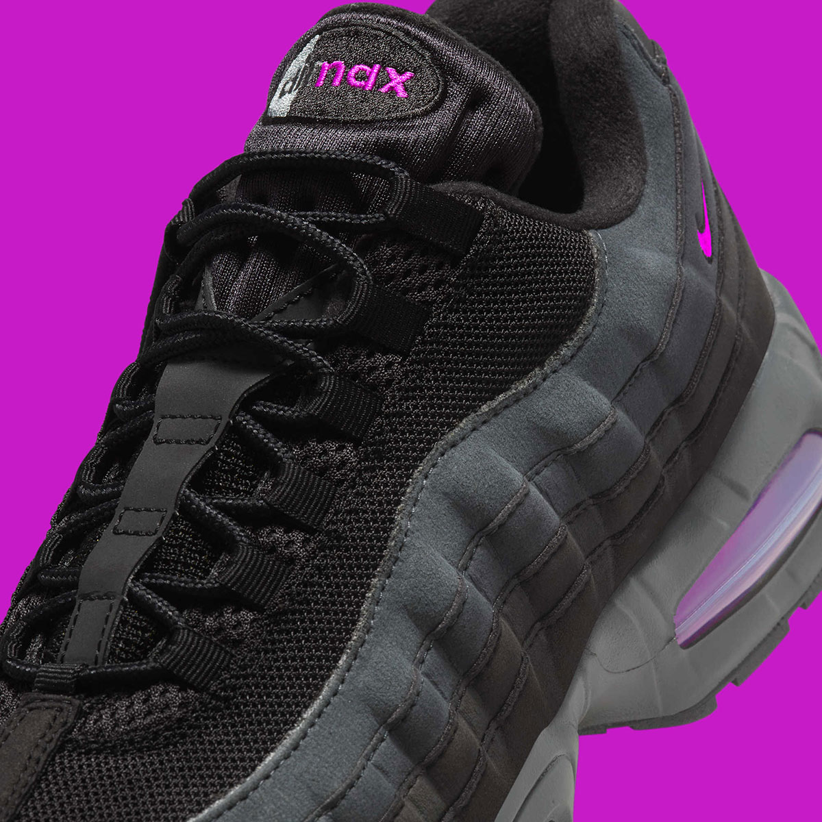Nike Air Max 95 Og Black Grey Purple Ih4457 001 7