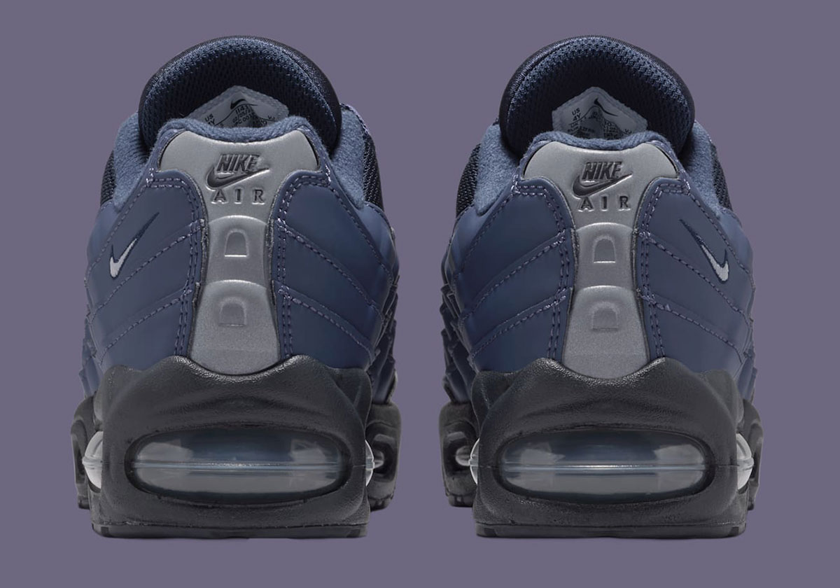 Nike Air Max 95 Og Gs Sanded Purple Wolf Grey Obsidian Metallic Silver Ii4130 500 5