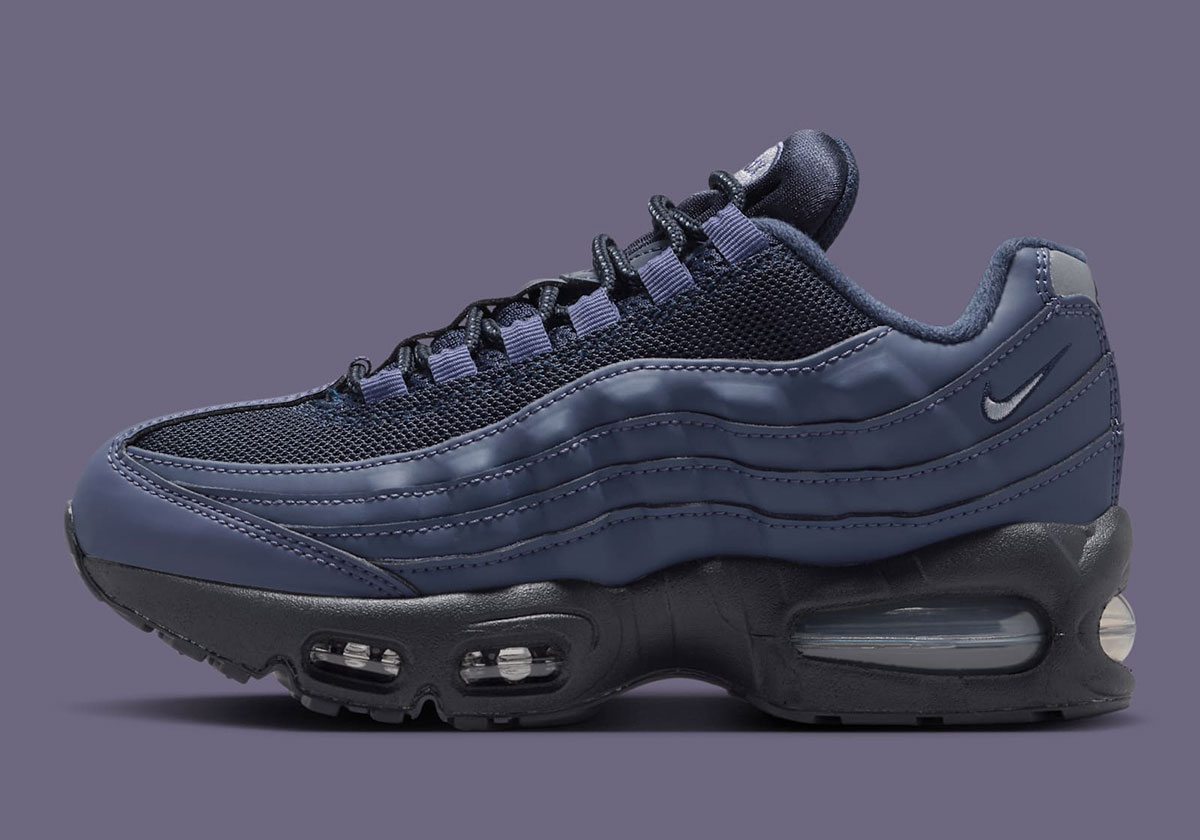 Nike Air Max 95 Og Gs Sanded Purple Wolf Grey Obsidian Metallic Silver Ii4130 500 8