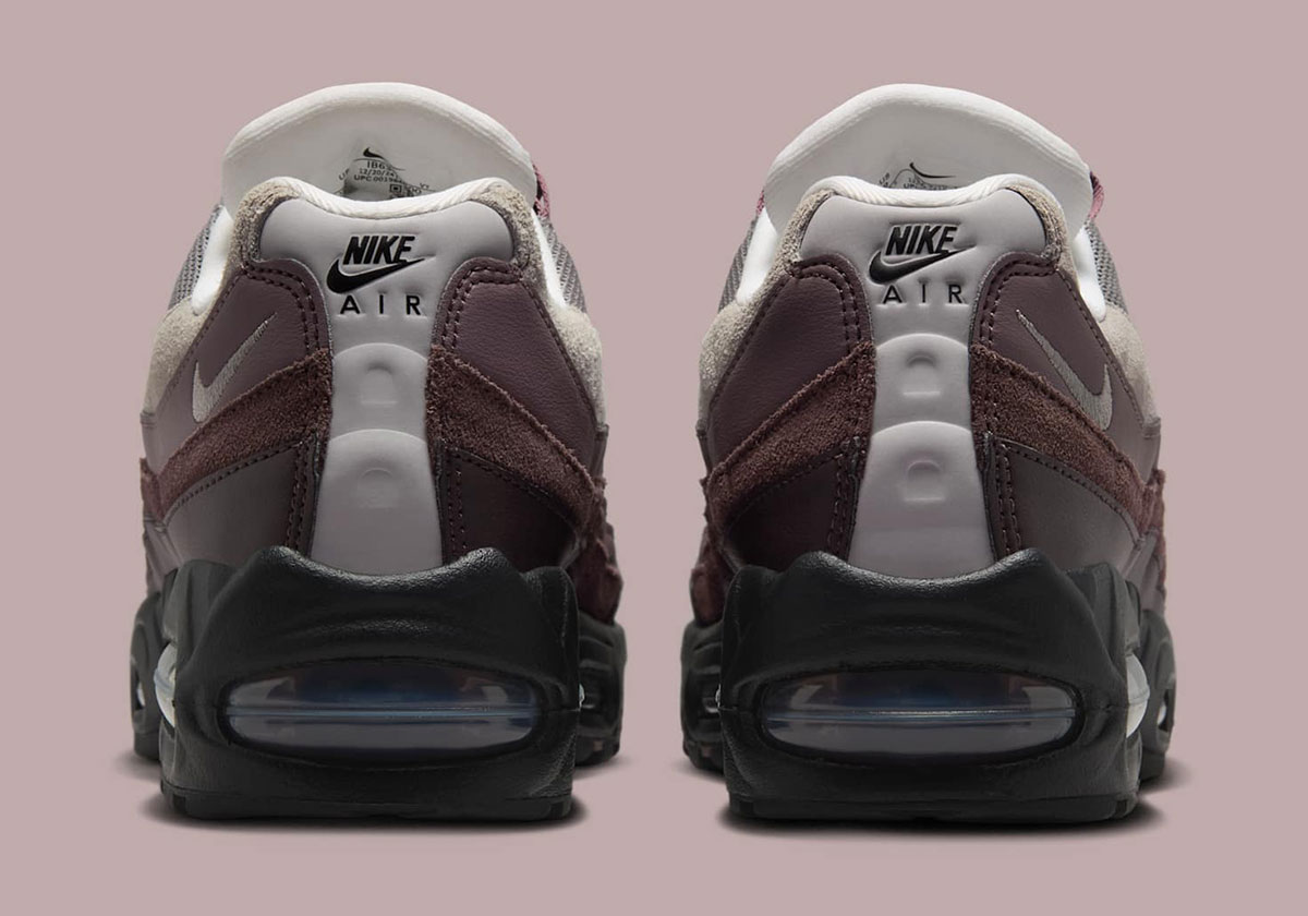 Nike Air Max 95 Velvet Brown Pearl Grey Baroque Brown Orewood Brown Smokey Mauve Black Ib6396 200 3