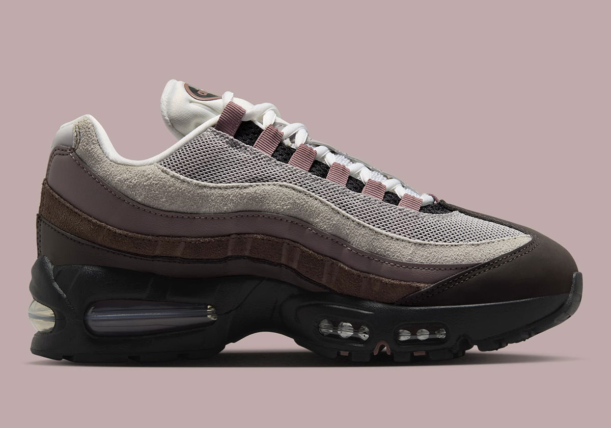 Nike Air Max 95 Velvet Brown Pearl Grey Baroque Brown Orewood Brown Smokey Mauve Black Ib6396 200 6