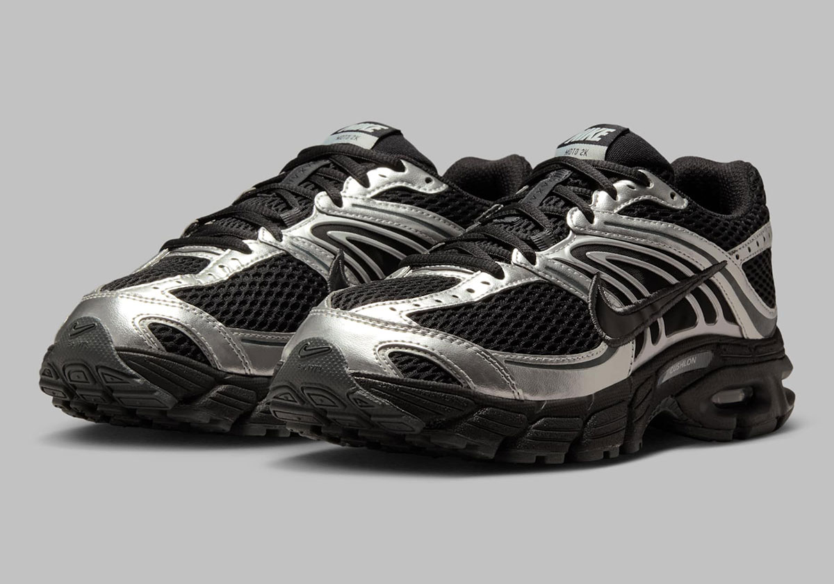 Nike Air Max Moto 2k Black Metallic Silver Anthracite Hq2056 007 3