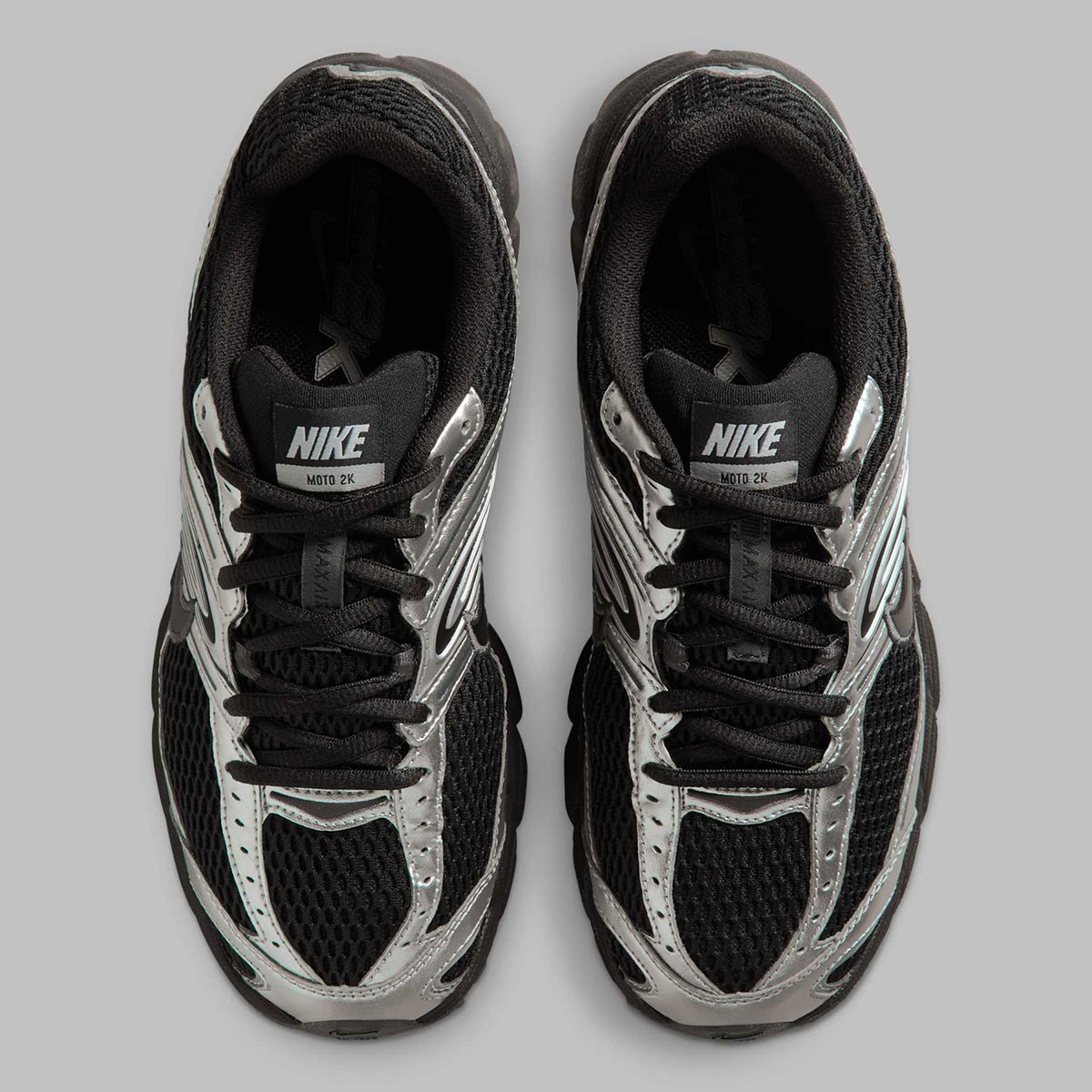 Nike Air Max Moto 2k Black Metallic Silver Anthracite Hq2056 007 6