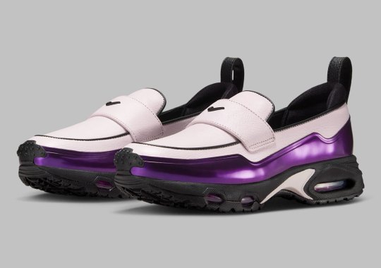 The Nike Air Max Phenomena Loafer Appears In Glossy Purple
