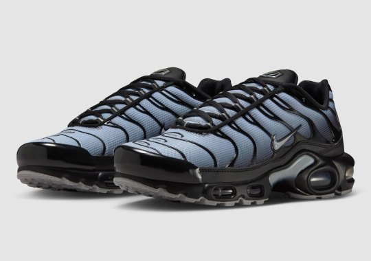 The Nike Air Max Plus Keeps It Clean With A “Wolf Grey” Gradient