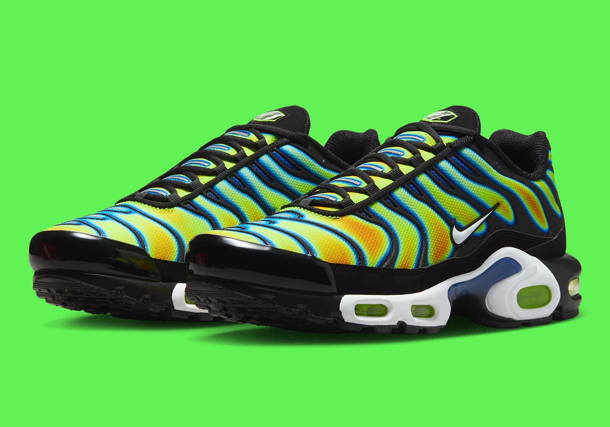 The Nike Air Max Plus Sports A Heat Map