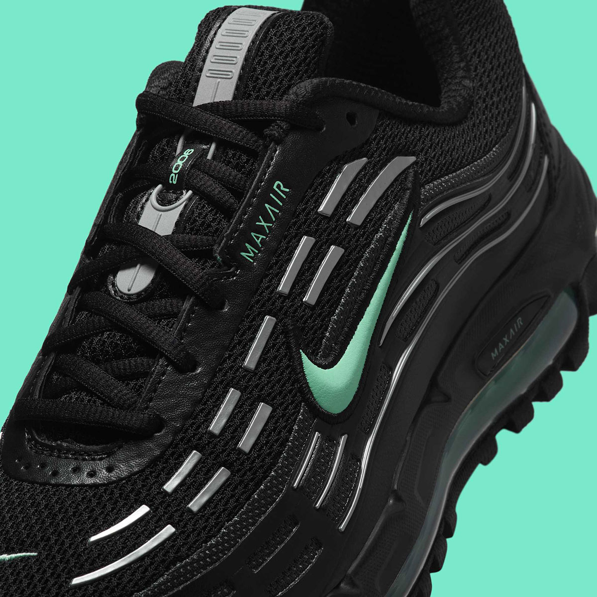 Nike Air Max Tl 2 5 Black Mint Foam Metallic Silver Anthracite Ib3074 003 3