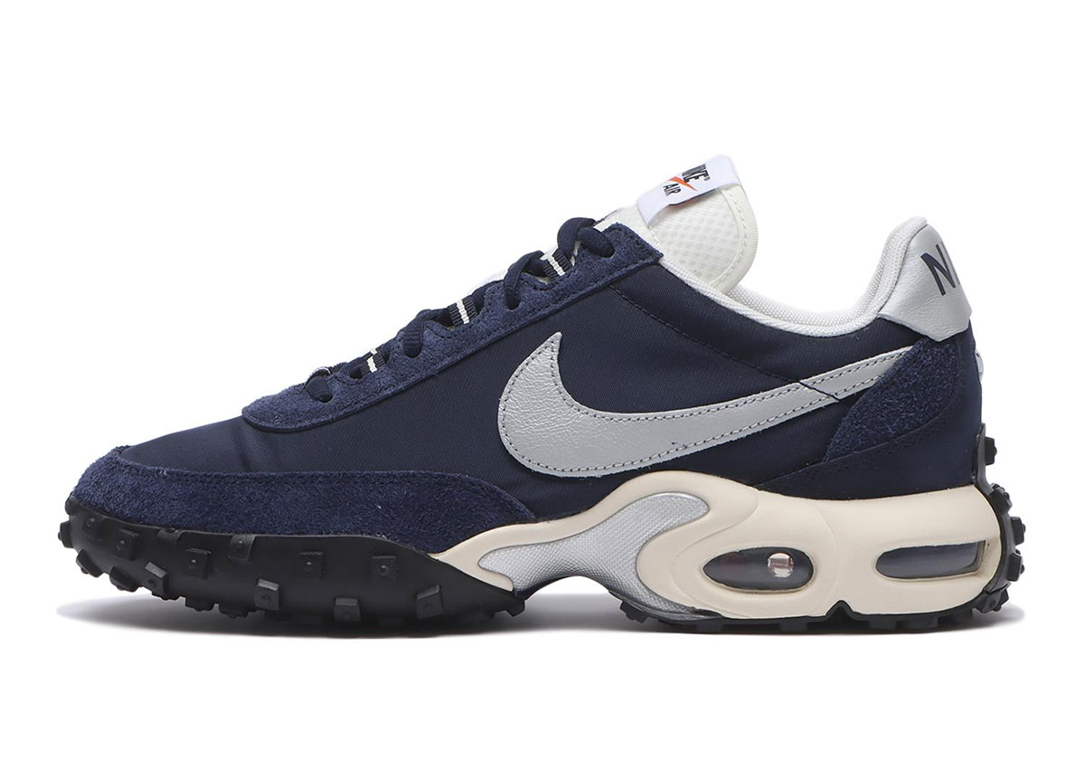 Nike Air Max Waffle Navy Silver Black Ib3656 400 1