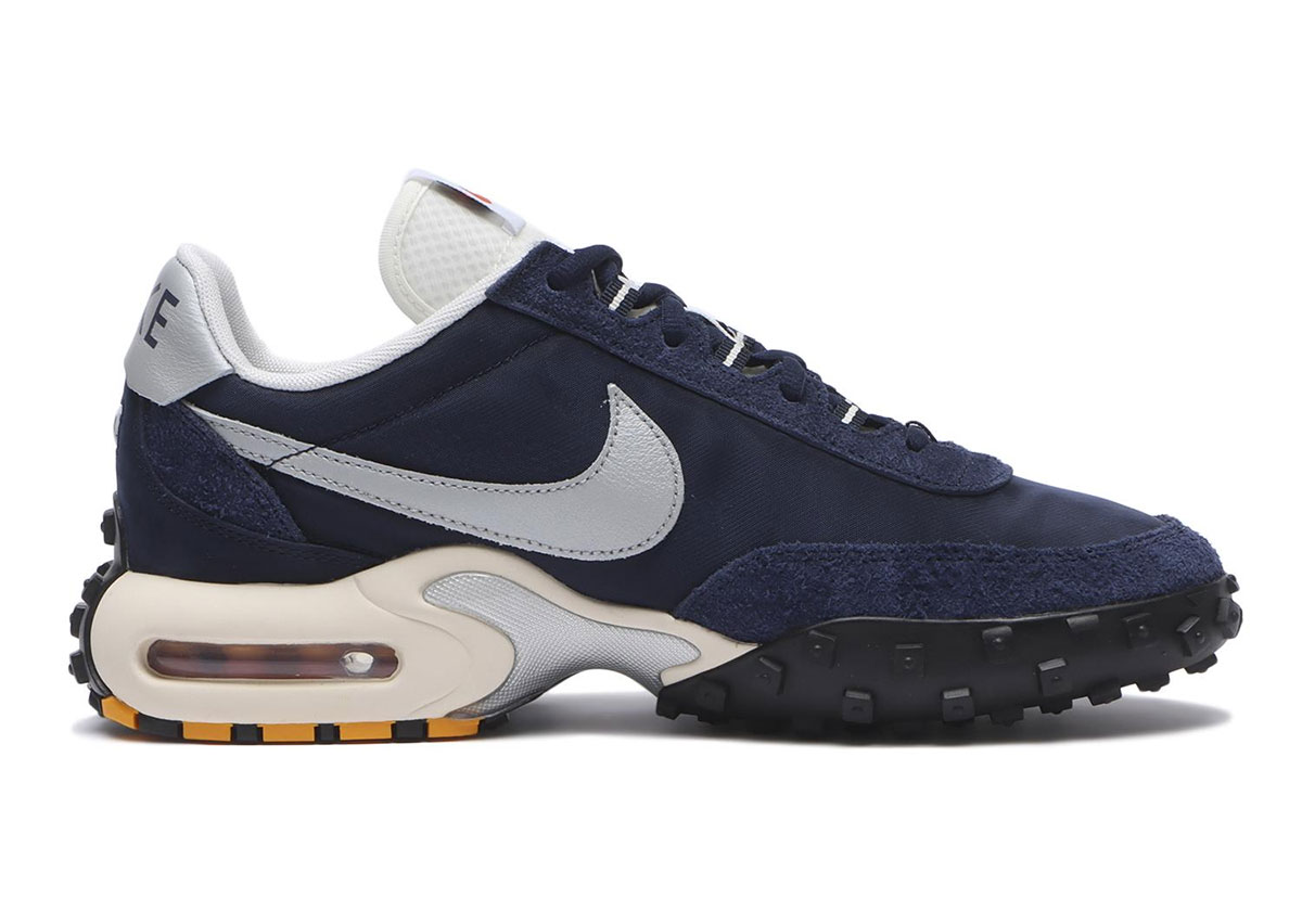 Nike Air Max Waffle Navy Silver Black Ib3656 400 6