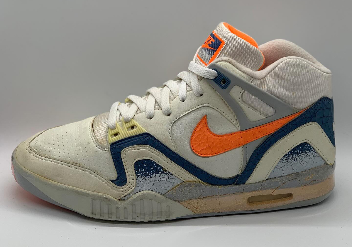 Nike Air Tech Challenge Ii Clay Blue Tart 1990 Vintage