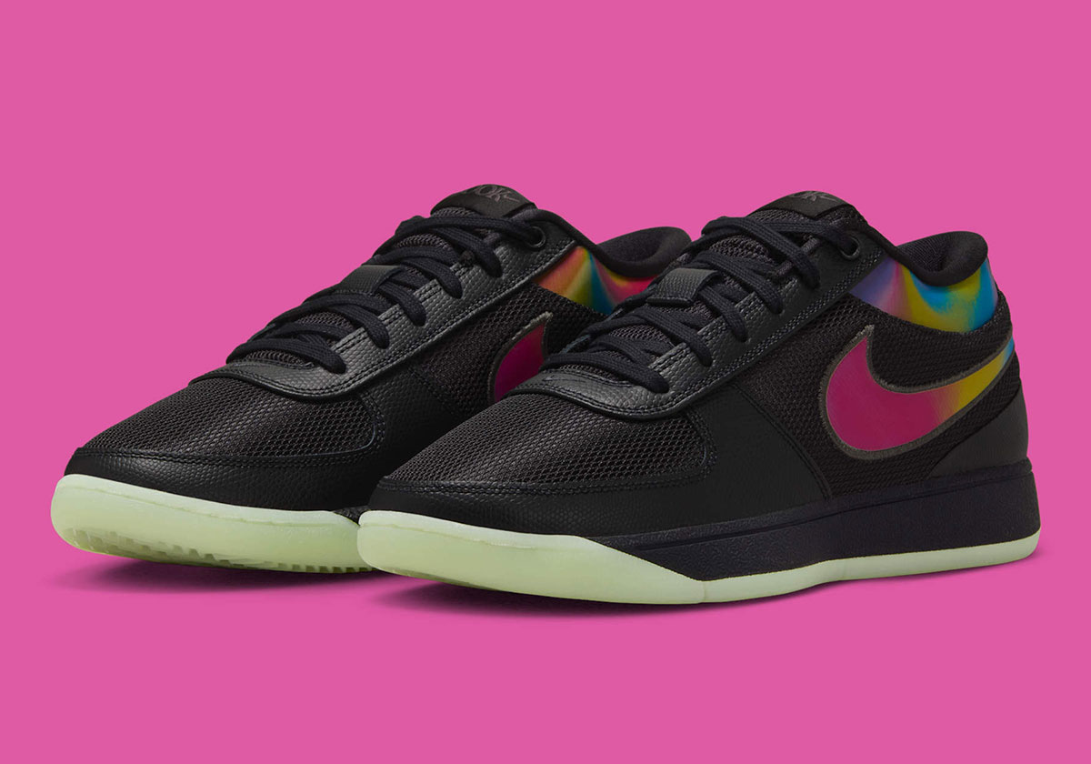 Nike Book 1 Black Multi Color Iridescent Im7442 001 2