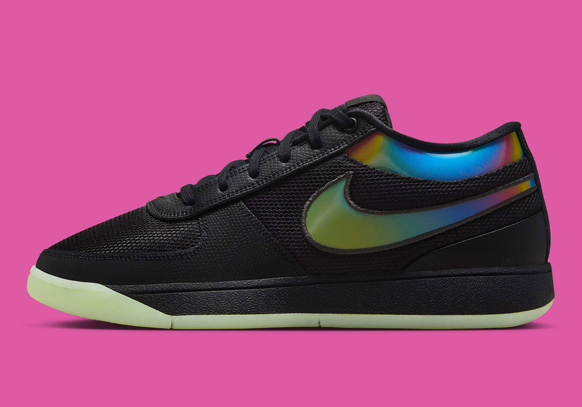 Nike Book 1 Black Multi Color Iridescent Im7442 001 8