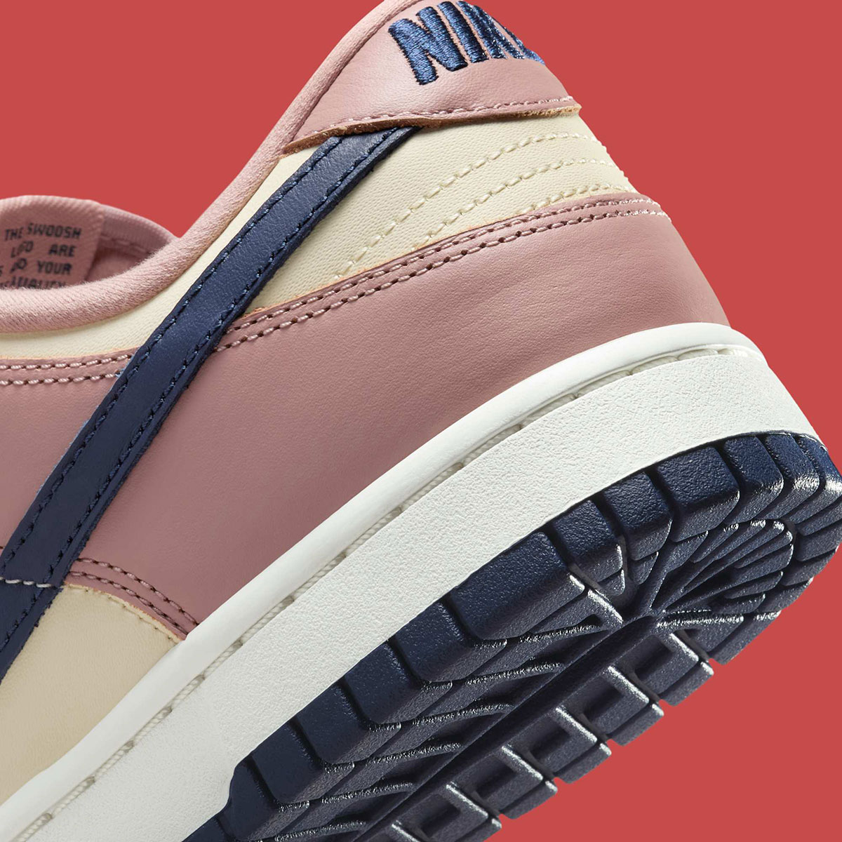 Nike Dunk Low Cherry Charm Particle Pink Coconut Milk Sail Midnight Navy Hq7487 600 5