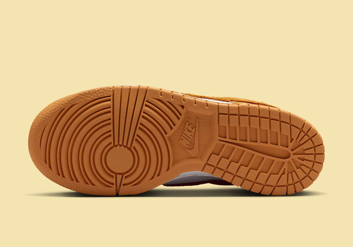 Nike Dunk Low Gs Vast Grey Desert Ochre White Hq9293 001 7