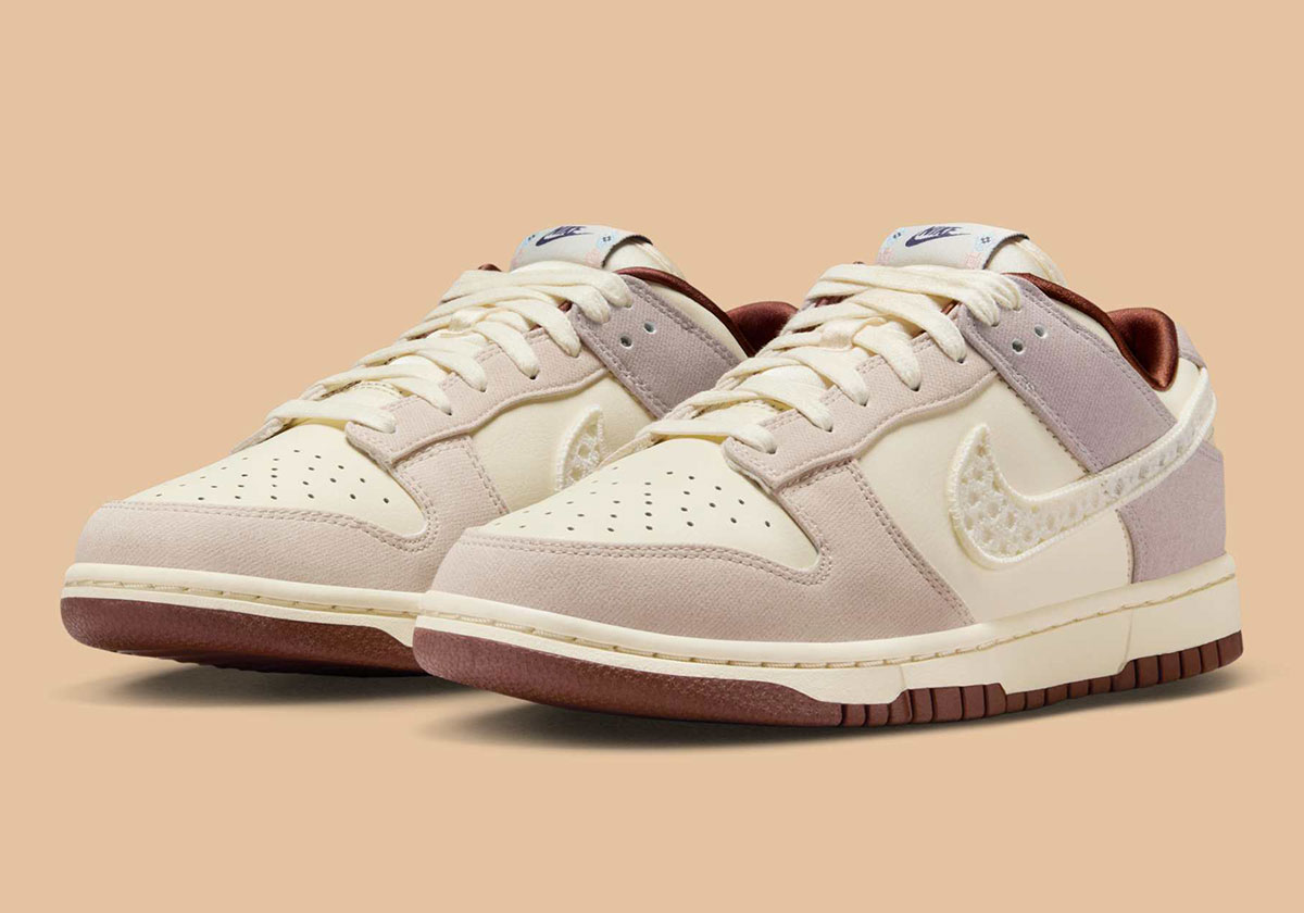 Nike Dunk Low Lx Crochet Swoosh Ih7353 010 7