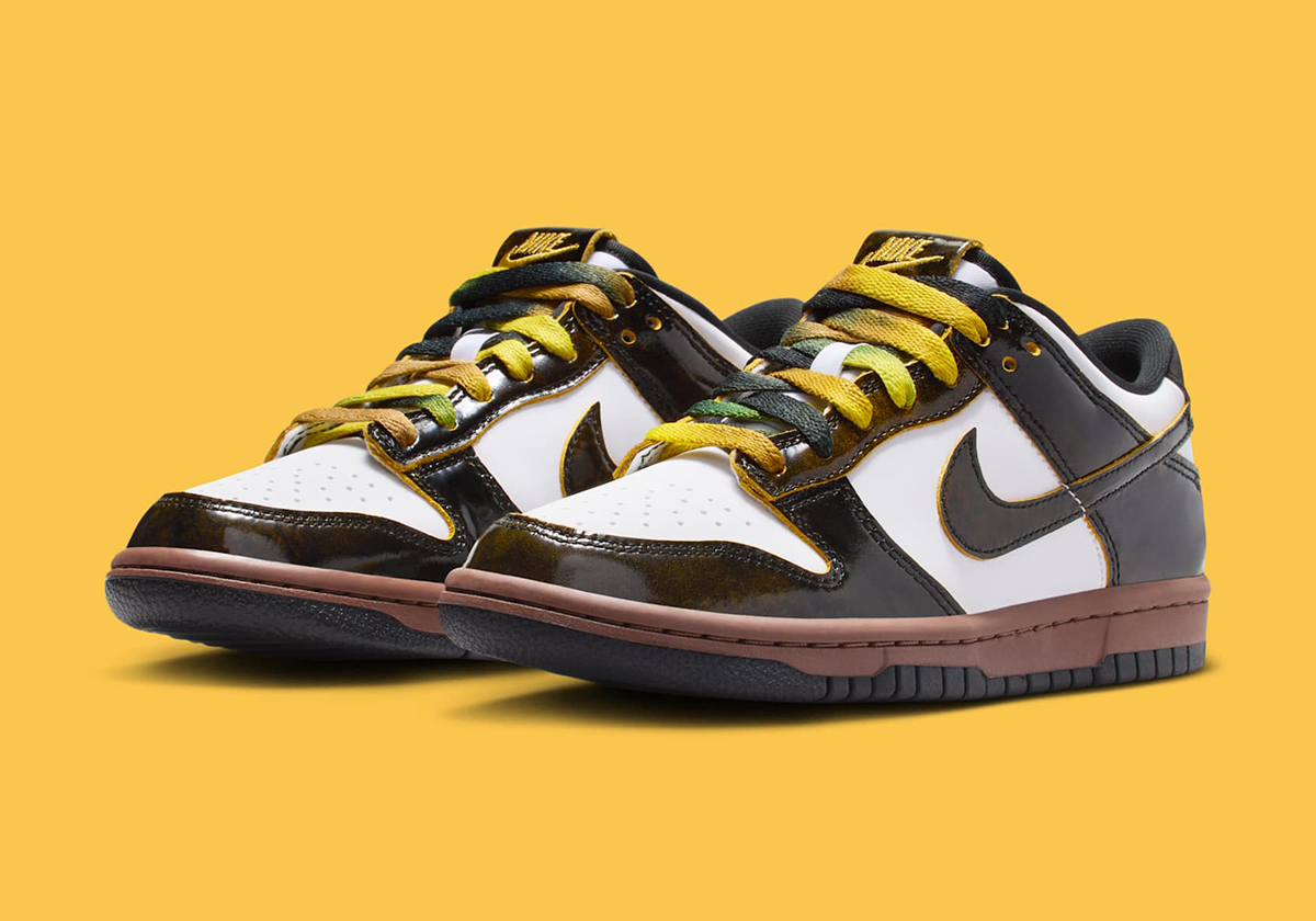 Nike Dunk Low Panda Gs Black Yellow Hq9294 100 5
