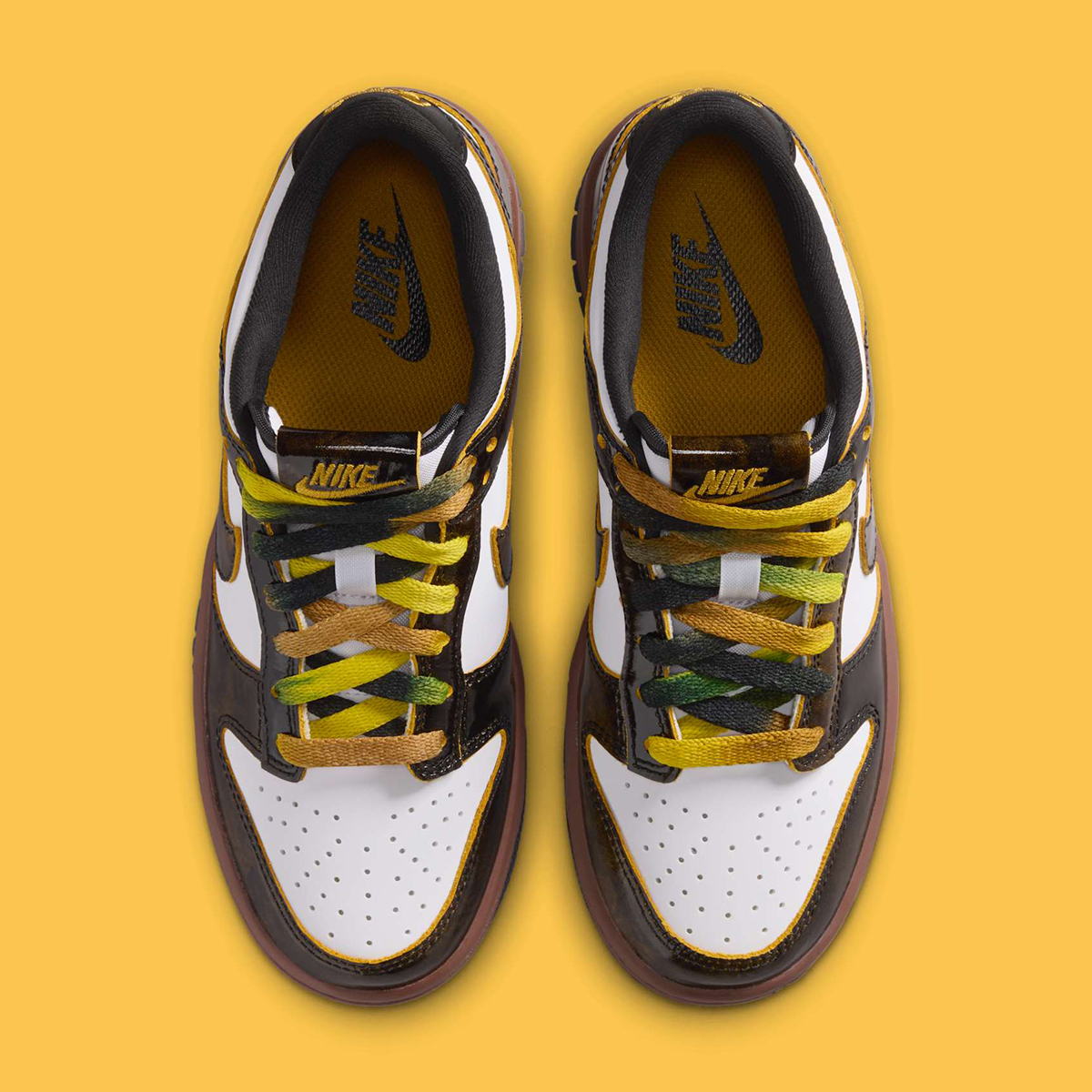Nike Dunk Low Panda Gs Black Yellow Hq9294 100 8