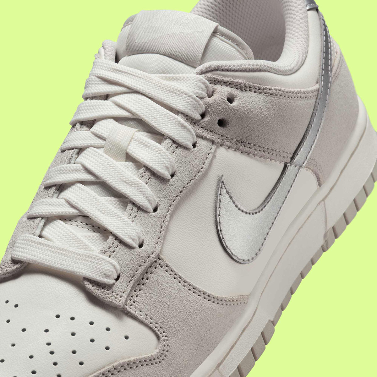 Nike Dunk Low Silver Swoosh Ii7651 133 4