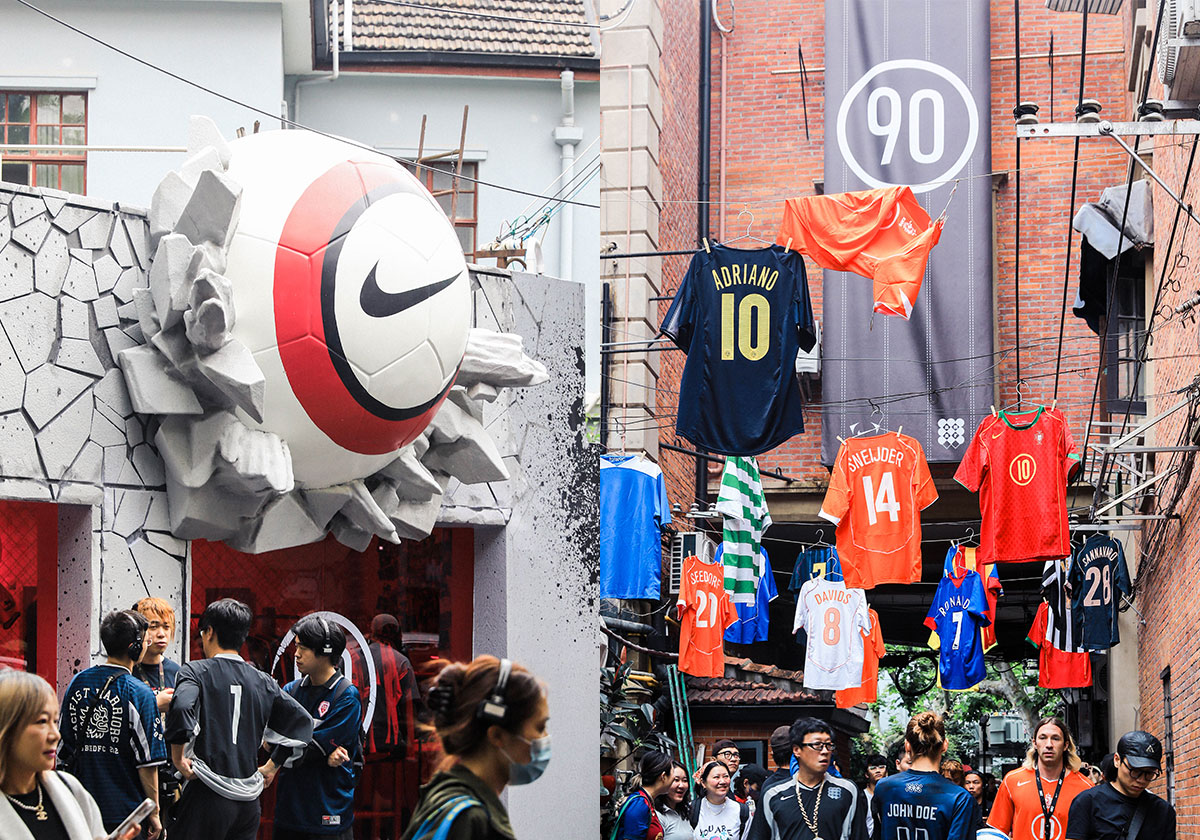 Nike Football Teamed With Shanghai’s ANAR FC To Throw A Total 90 Block Party