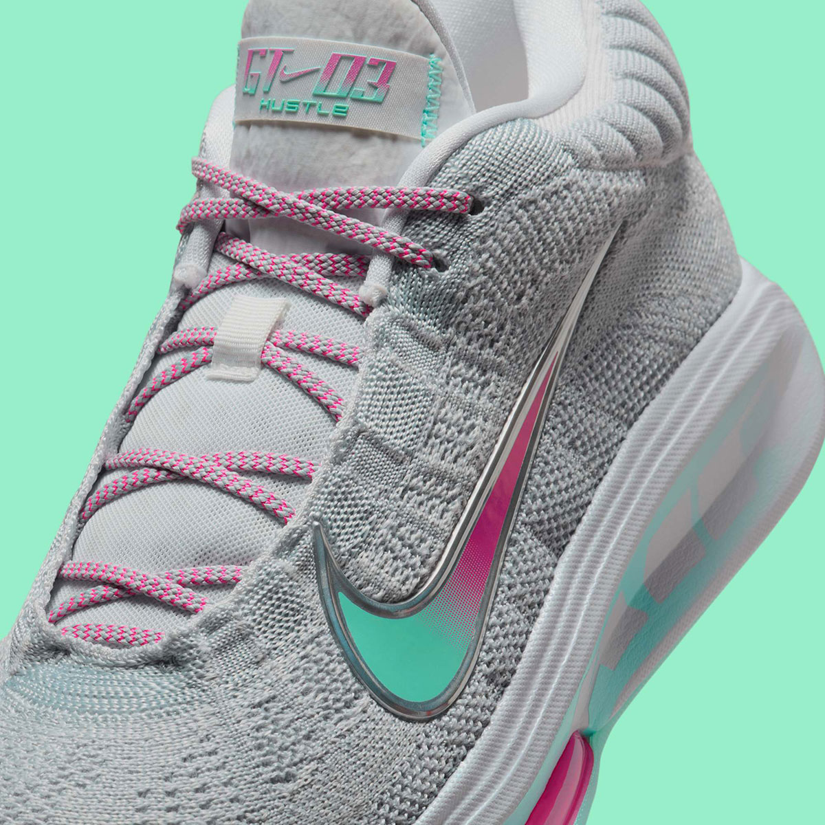 Nike Gt Hustle 3 Mint Foam Grey Fv5953 006 4