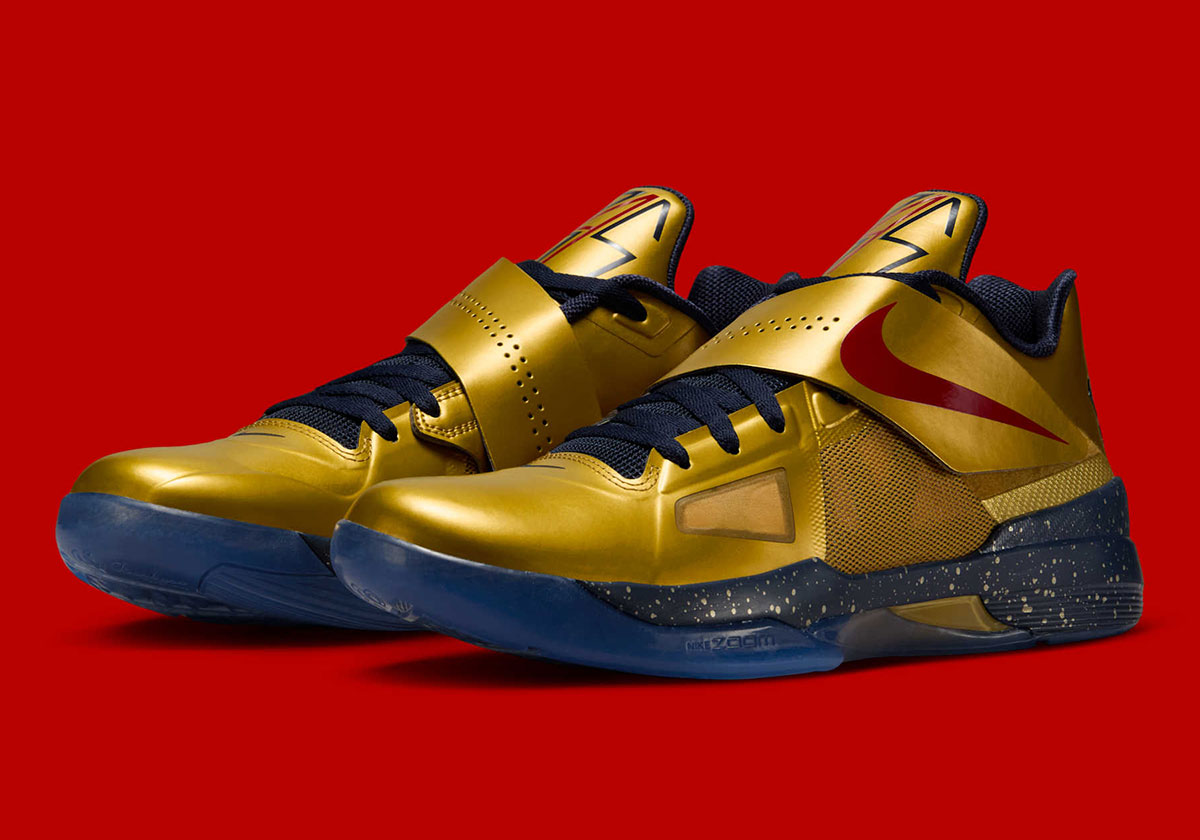 Nike Kd 4 Gold Medal Ib3554 700 1