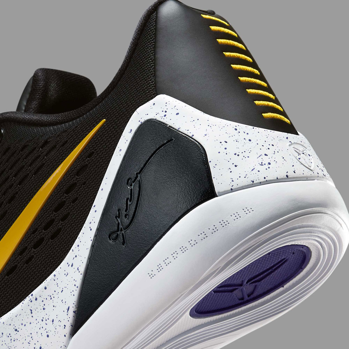 Nike Kobe 9 Em Protro Black University Gold White Ih1401 002 6