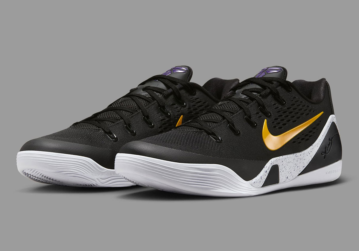 Nike Kobe 9 Em Protro Black University Gold White Ih1401 002 7