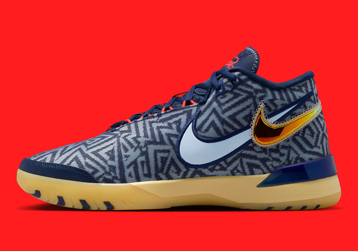 Nike Lebron Nxxt Genisus Midnight Navy Light Armory Blue Soft Yellow Bright Crimson Hf0712 401 3