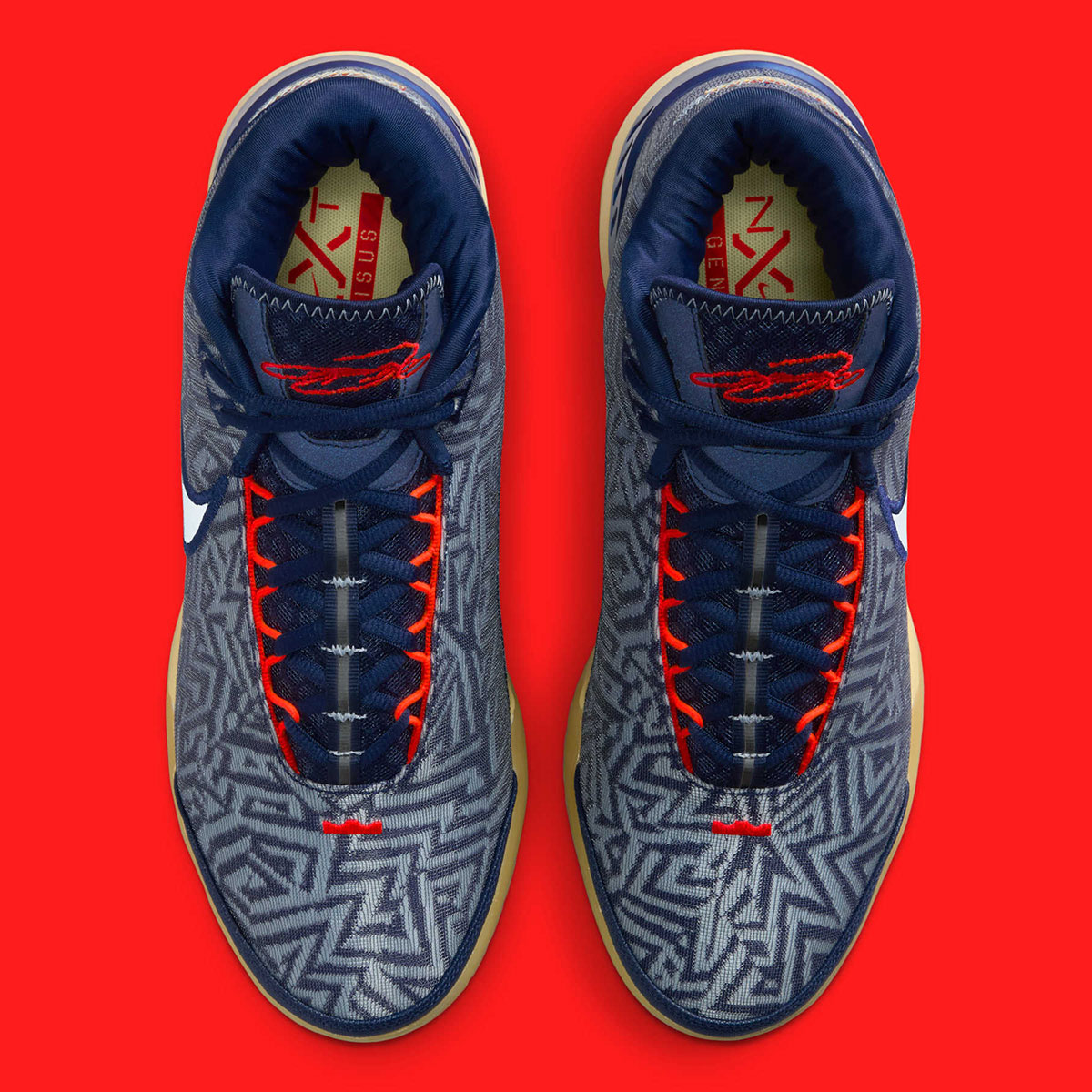 Nike Lebron Nxxt Genisus Midnight Navy Light Armory Blue Soft Yellow Bright Crimson Hf0712 401 7