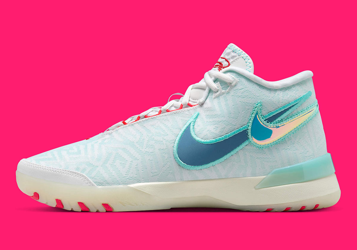 Nike Lebron Nxxt Genisus White Aegean Storm Aurora Green Siren Red Teal Tint Sea Glass Hf0712 101 6