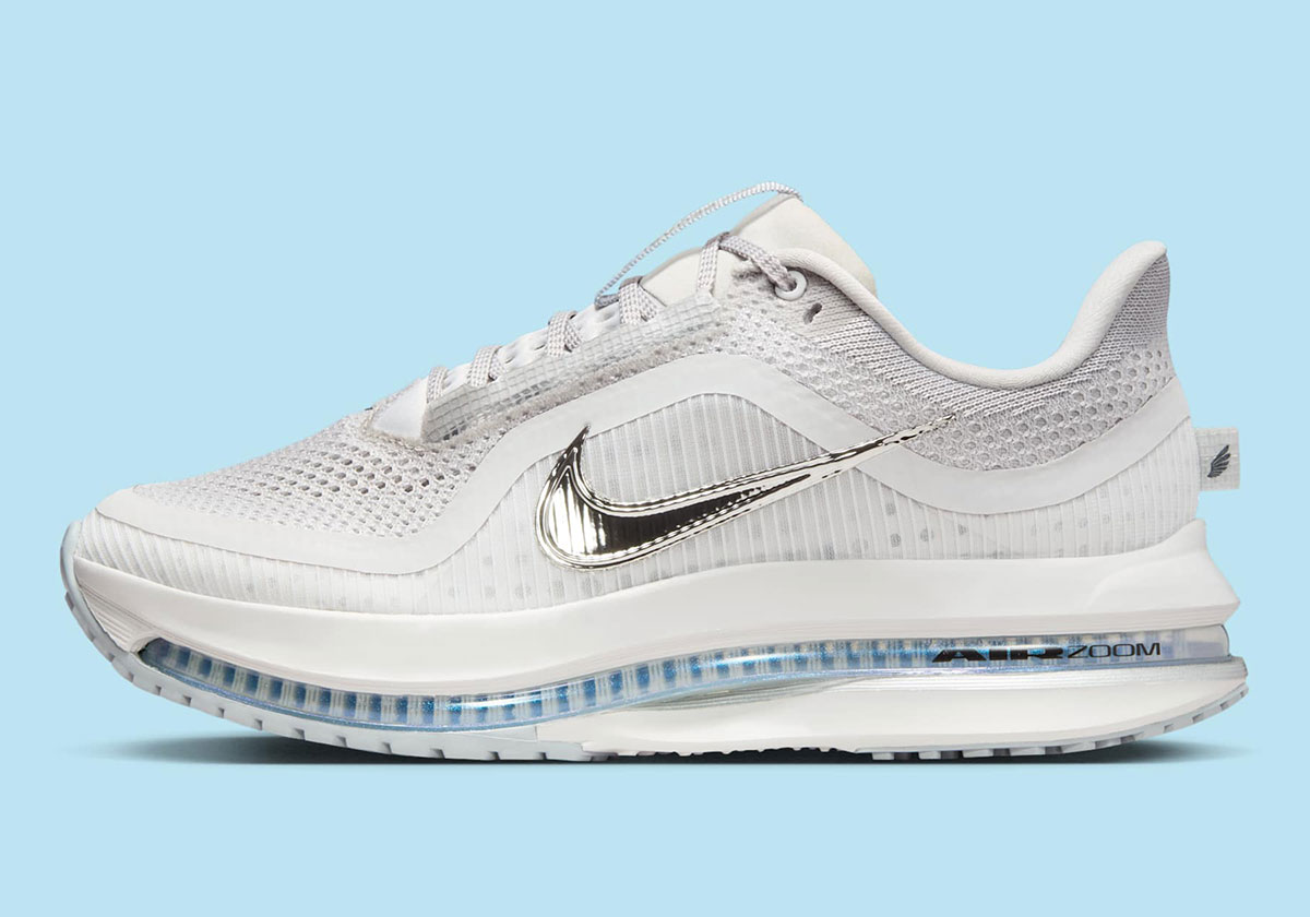 The Nike Pegasus Premium Continues To Shine With Chrome Swooshes