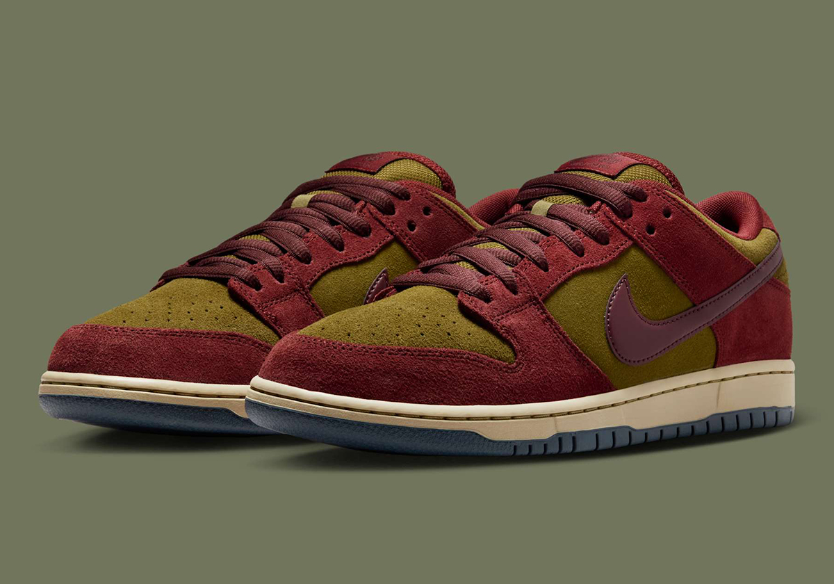Nike Keeps Catering To Skaters With The SB Dunk Low "Dark Team Red"