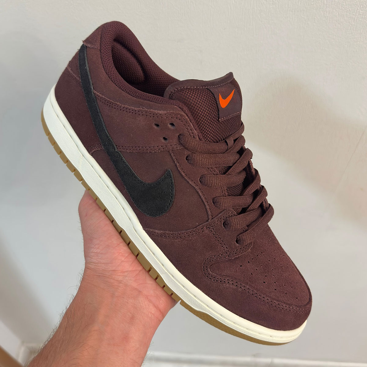 Nike Sb Dunk Low Pro Iso Orange Label Burgundy 4